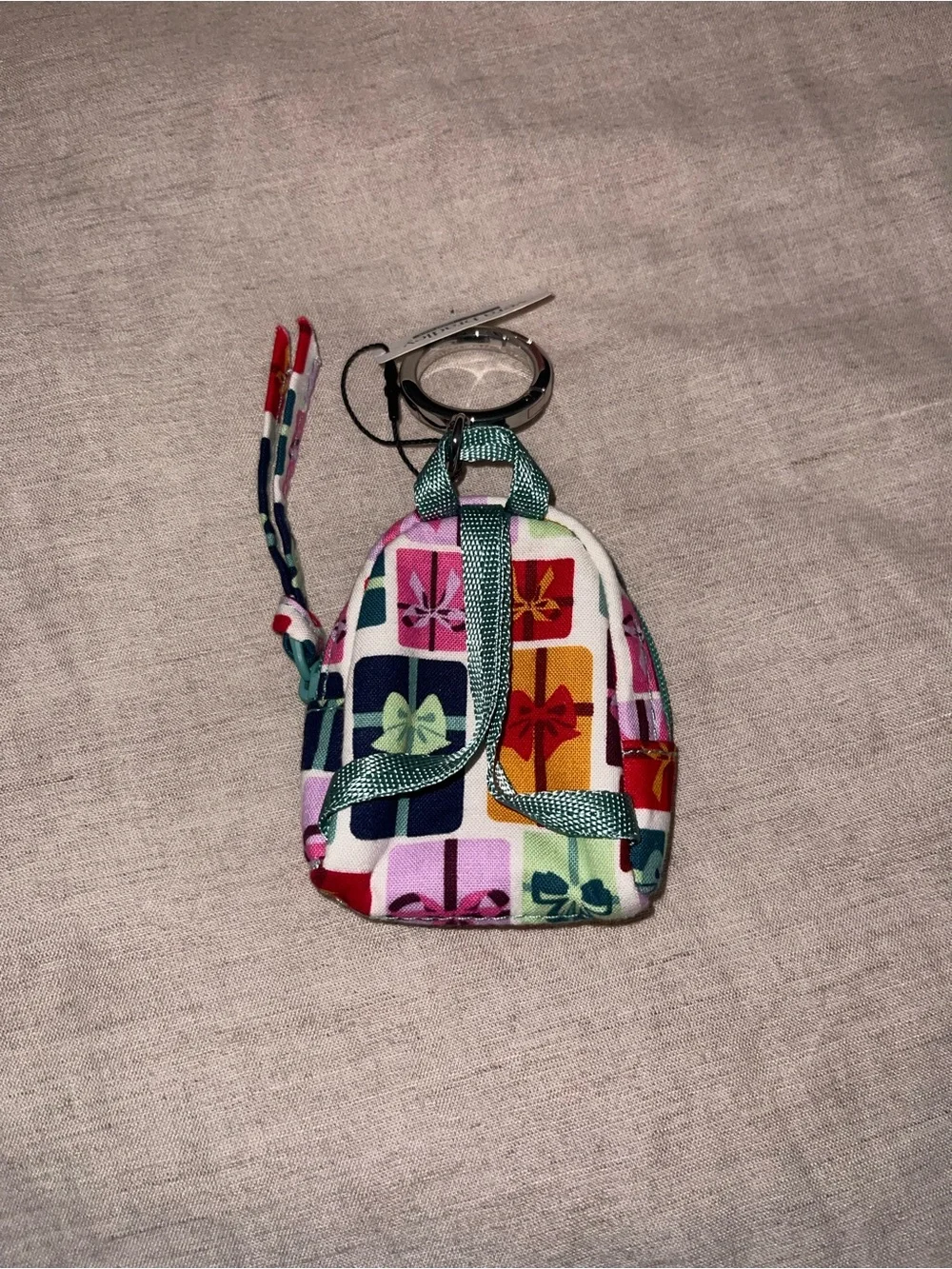 Vera Bradley Mini Keychain Pouch NWT